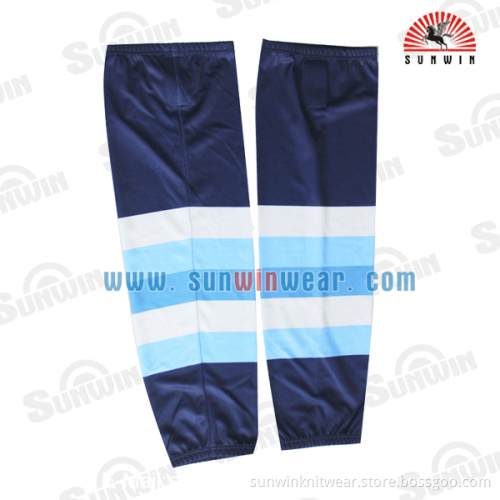 custom polyester sublimation men hockey socks for USA team
